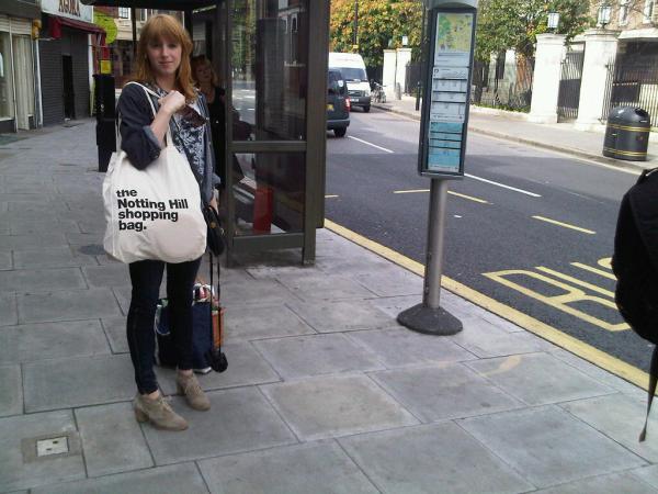 Spotted: Notting Hill Shopping Bag in Stoke Newington!