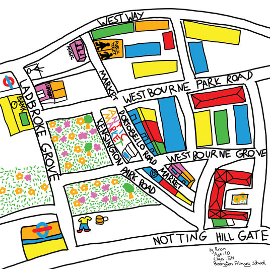 10 year old Rron’s ‘Map’ bag goes on sale