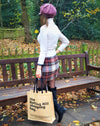 Brown Jute Bag | Notting Hill Shopping Bag - Notting Hill Shopping Bag