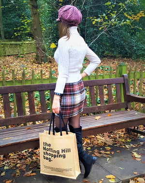 Brown Jute Bag | Notting Hill Shopping Bag - Notting Hill Shopping Bag