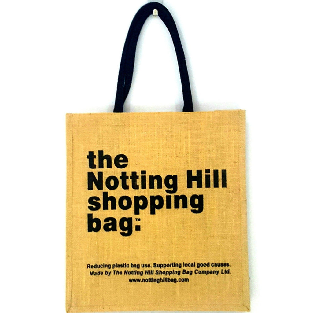 Brown Jute Bag | Notting Hill Shopping Bag - Notting Hill Shopping Bag