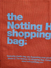 Red Jute Bag | Notting Hill Shopping Bag - Notting Hill Shopping Bag