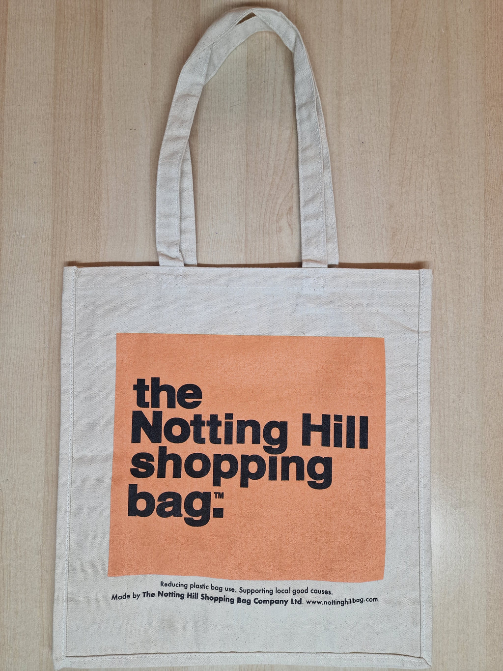 Original Cotton Bag Orange | Notting Hill Shopping Bag - Notting Hill Shopping Bag
