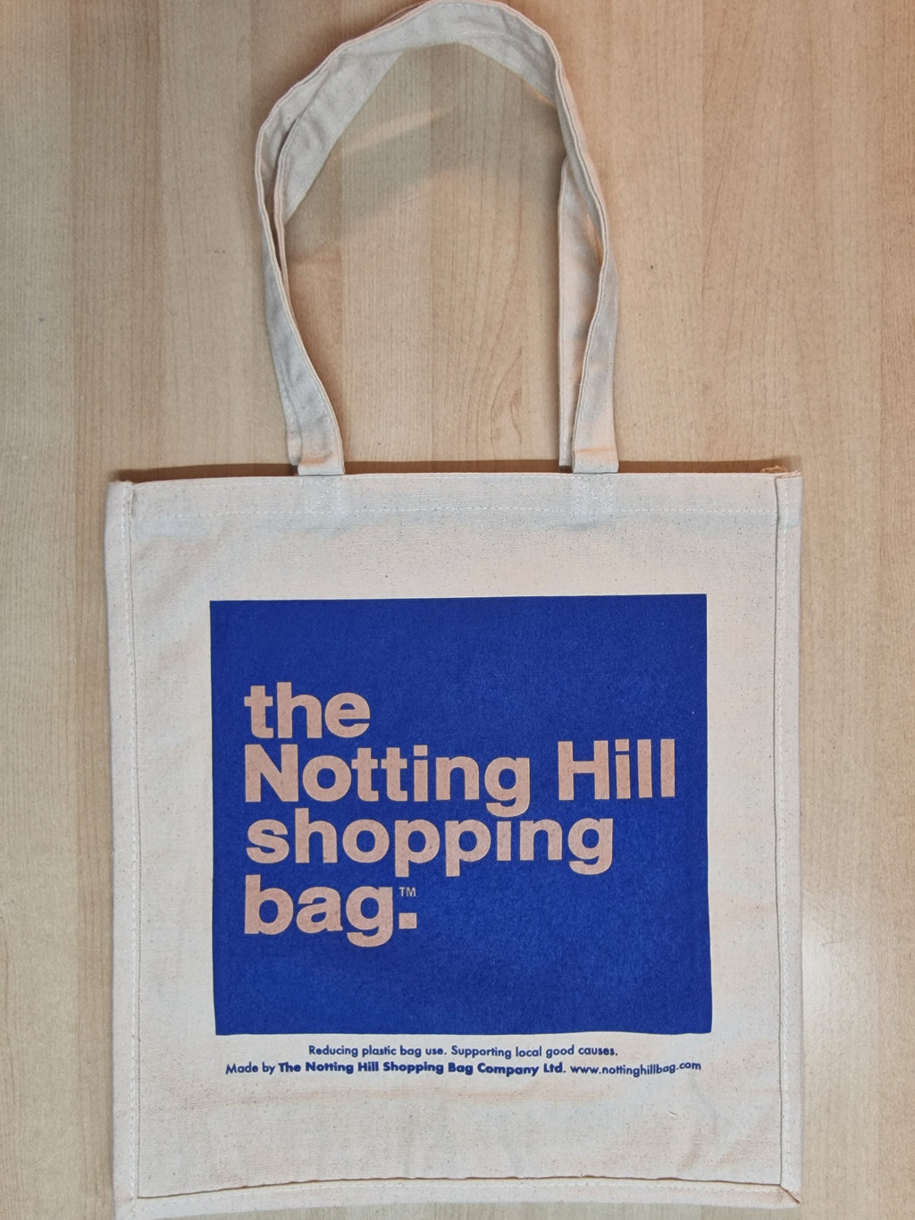 Original Cotton Bag Blue - Notting Hill Bag - Notting Hill Shopping Bag