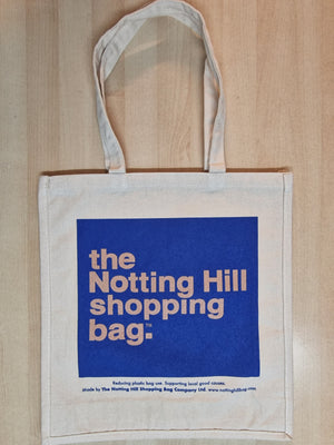 Original Cotton Bag Blue - Notting Hill Bag - Notting Hill Shopping Bag