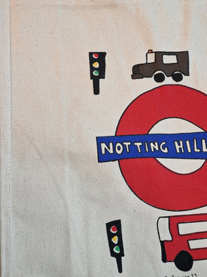 Tube Tote Bag | Notting Hill Shopping Bag - Notting Hill Shopping Bag