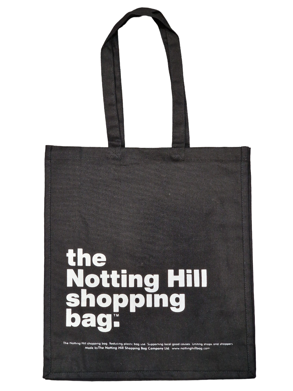 Original Cotton Bag Black | Notting Hill Shopping Bag - Notting Hill Shopping Bag