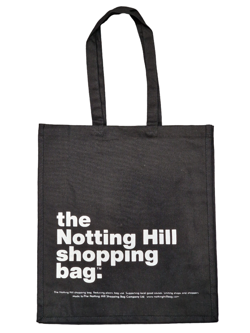 Original Cotton Bag Black | Notting Hill Shopping Bag - Notting Hill Shopping Bag