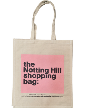 Original Cotton Bag Pink | Notting Hill Shopping Bag - Notting Hill Shopping Bag