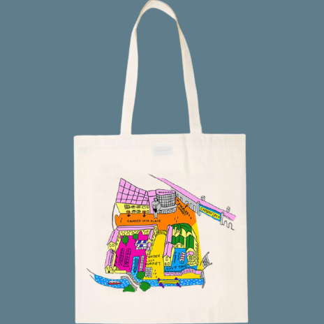 Camden Town Map | Notting Hill Shopping Bag - Notting Hill Shopping Bag
