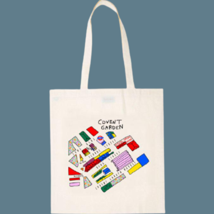 Covent Garden Map | Notting Hill Shopping Bag - Notting Hill Shopping Bag